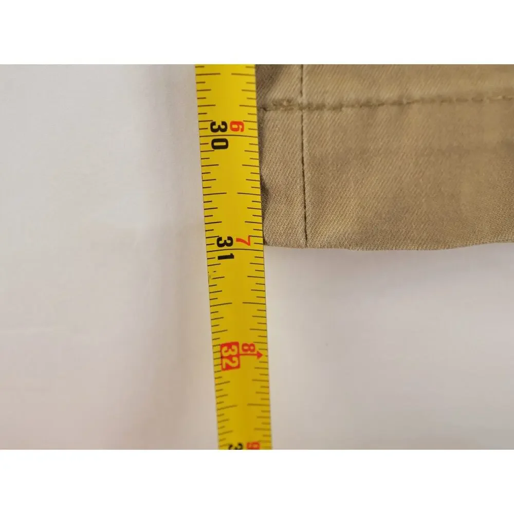 NWT Banana Republic Men's 35x32 Tan Aiden Chino Slim Fit Stretch Pants Work